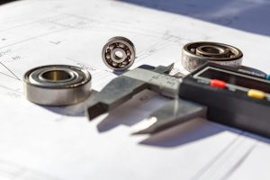 Axial mancal de rolamento tendencias precisão